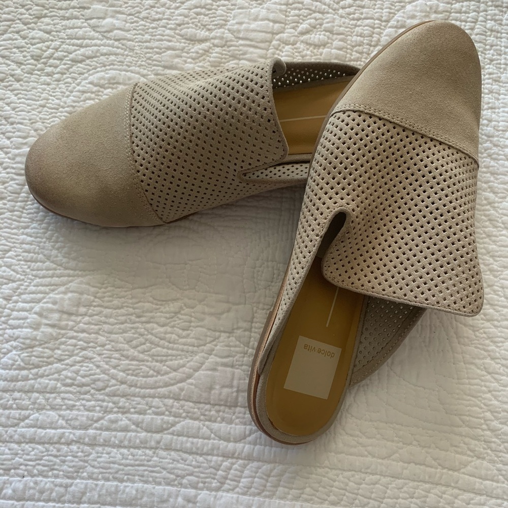 Nude Dolce Vita suede Mules